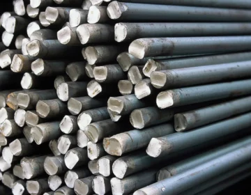 მასიური მრგვალი ფოლადის ღერო